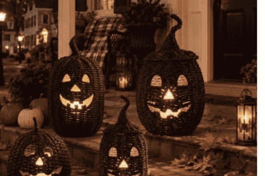 Create a Mysterious Porch With Black Lanterns 