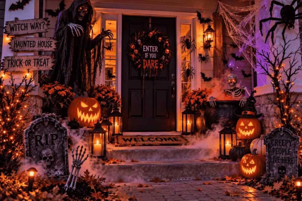 Create a Witch-Themed Halloween Porch